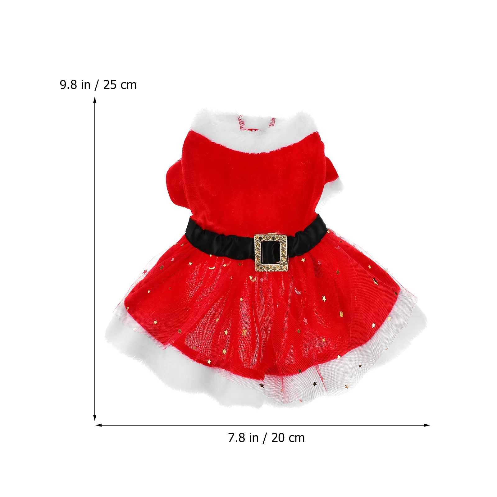 1 Set Dog Christmas Costume 6