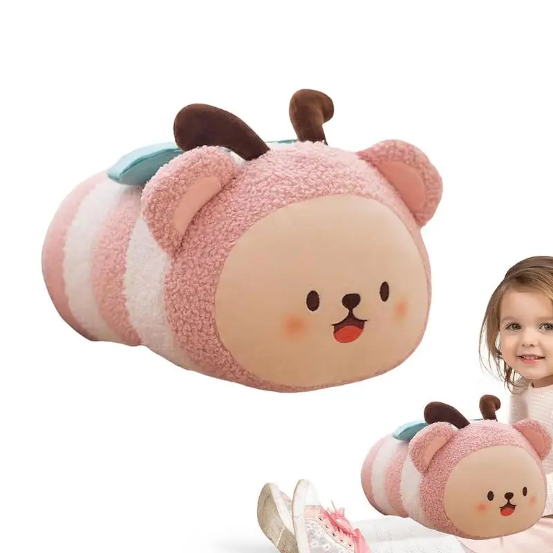 

Мягкая набивная пчела, милая набивная пчела, мягкая подушка, очаровательная игрушка для гостиной, автомобиля, дивана, спальни, детской комнаты