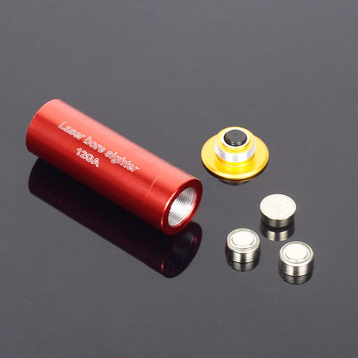 Tactical Laser Bore Sight Caliber 12GA 20GA 5.45X39 7.62X39 9mm .308 .223 .303 7mm Red Cartridge Laser BoreSighter Sighter