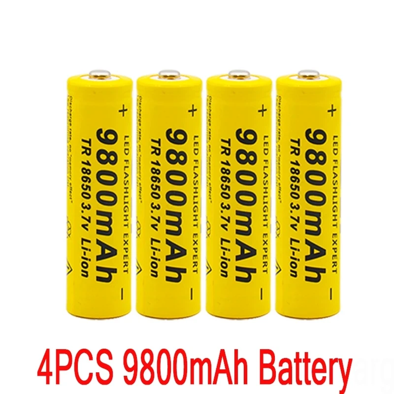 Wholesale Custom 100 New 18650 battery 3.7V rechargeable liion battery