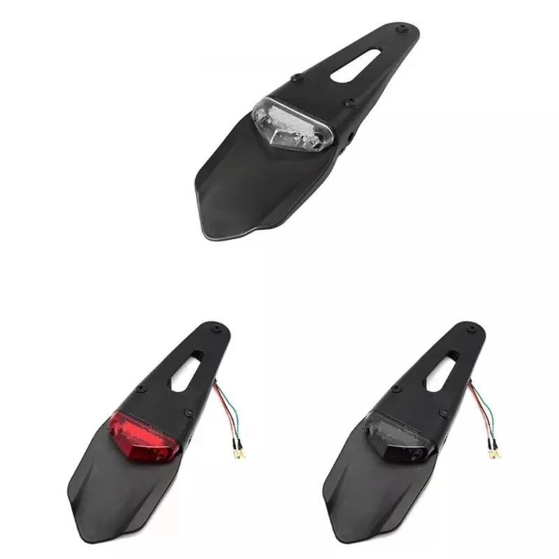 

3 color Motorcycle Rear Fender Tail light, Off-road Motorcycle LED Brake light, Motorcycle Tail light, License Plate Light