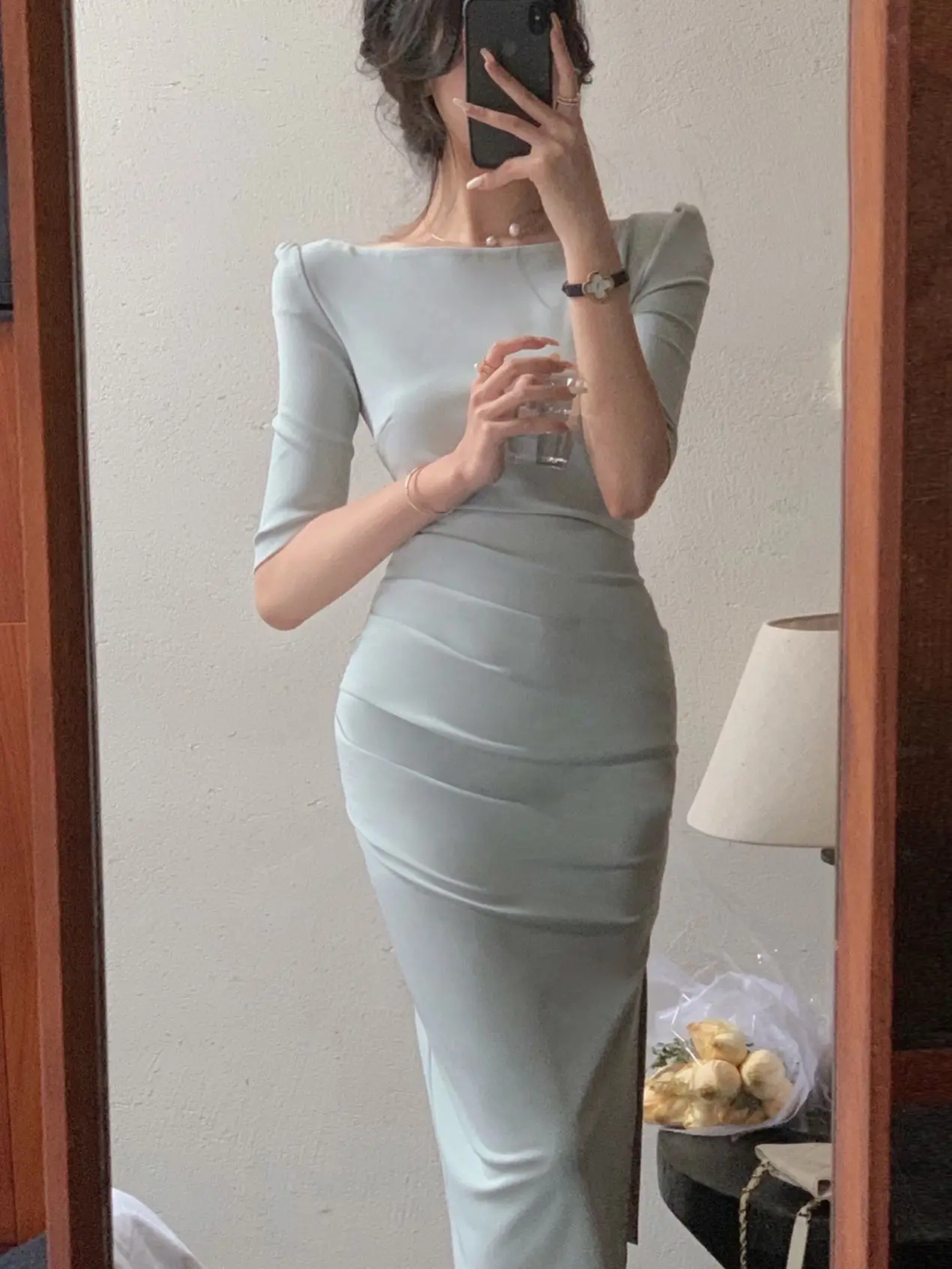 bodycon simple dress