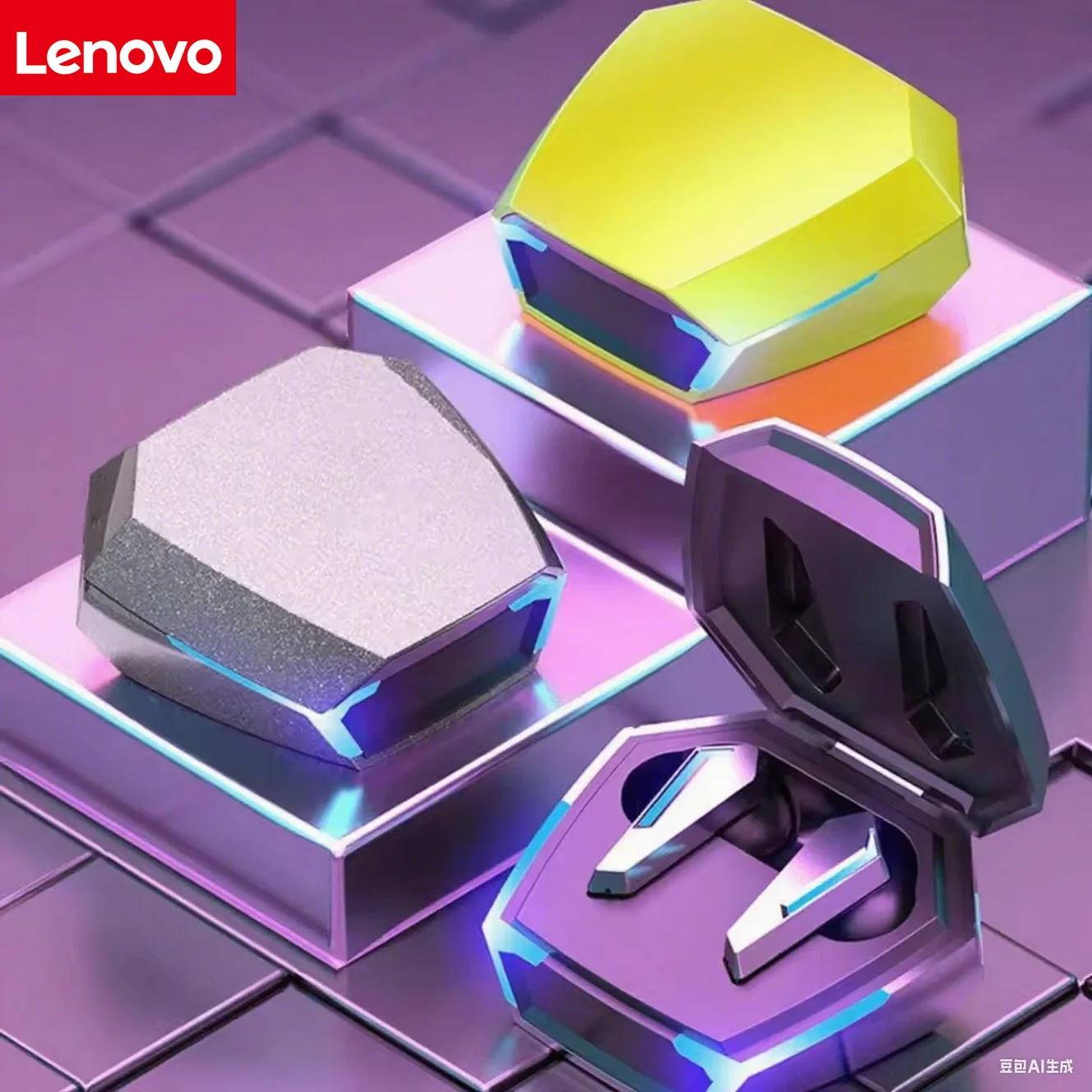 Original Lenovo GM10 Bluetooth Earphones Game Ear Earbud Wireless Headphone for Waterproof with Mic Sports Hifi Headsets