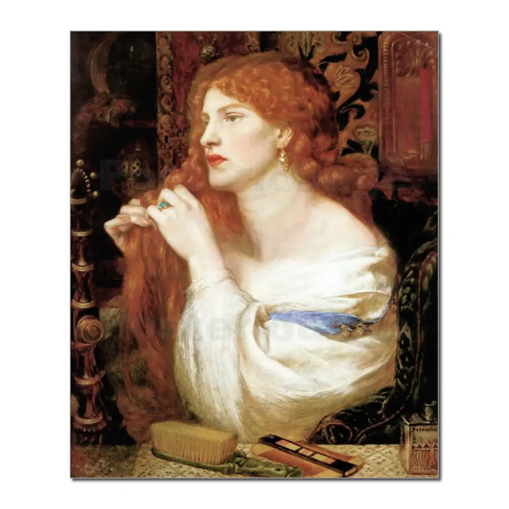 Pittura Da Dipinti Dante Gabriel Rossetti Aurelia Mano Di Alta Qualità Dipinto