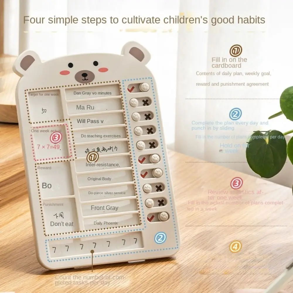 Stationery Schedule Planner Chores Checklist Task Checking Boards Self Inspection Form Daily Planner Chart To Do List Checklist