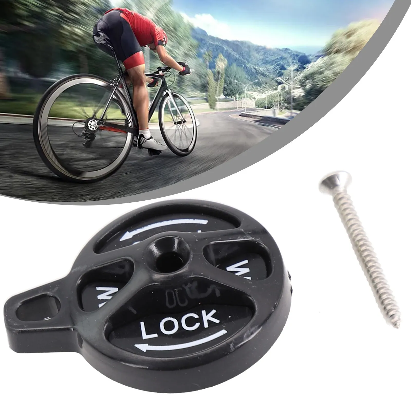 MTB Rennrad Gabel Kappe Mountainbike Ersatz Manuelle Lockout Montage Kit Hohe Qualität Radfahren Gabeln Für SR – Detail 6