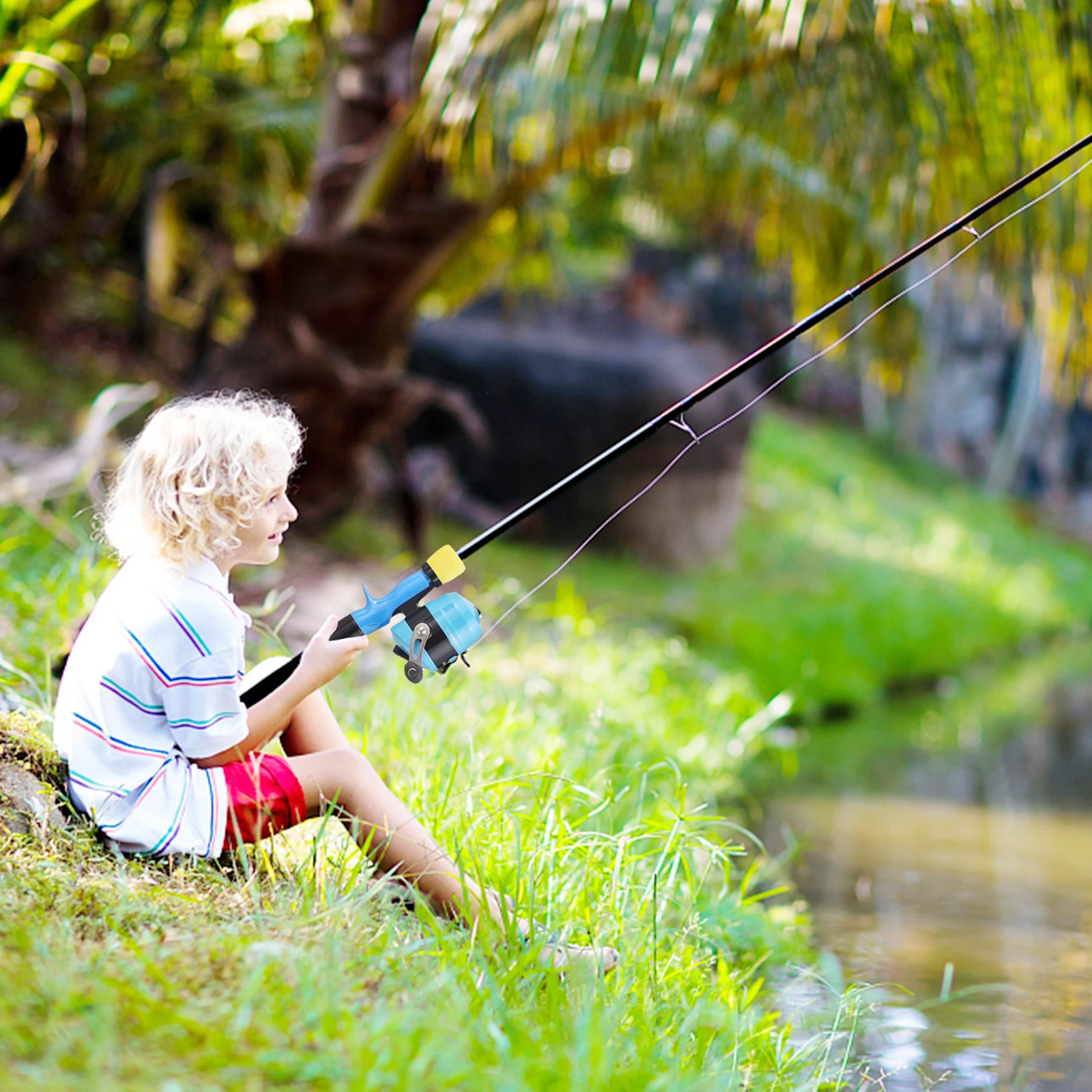 Fishing Gear OEM Kids Fishing Poles Fishing Pole for Rock Fishing