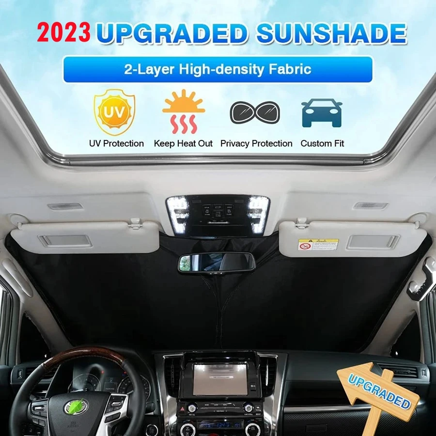 Car Windshield Sunshade For VW ID.4 ID.3 Foldable Window Cover Block Heat and Sun Keep Car Cool