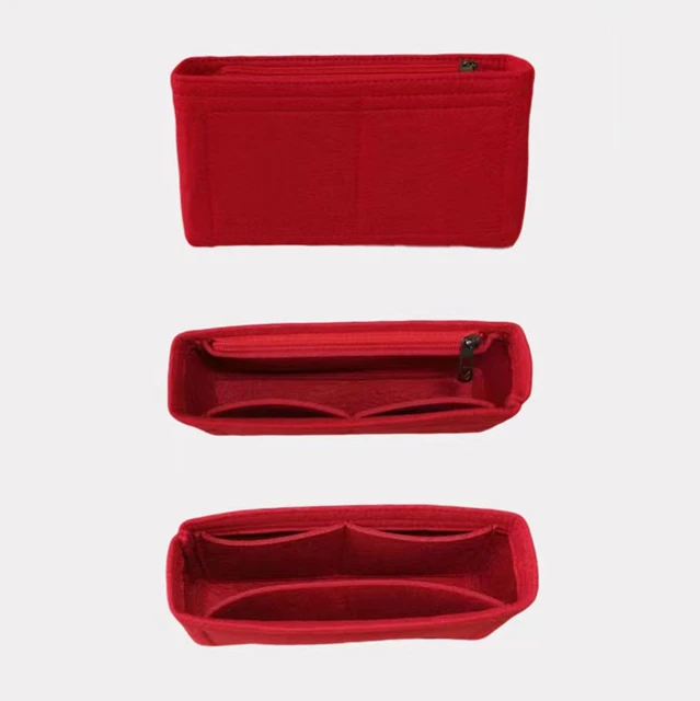 2.55 Insert organizer Bag Felt Women Makeup Bag liner Travel