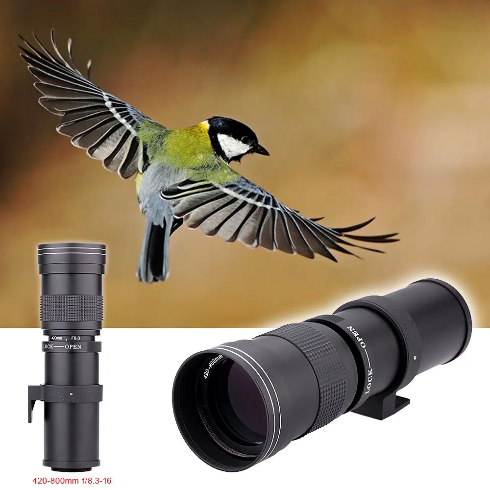 JINTU 420-800mm F/8.3 Telephoto Lens, EF Lens For Ireland - View #2