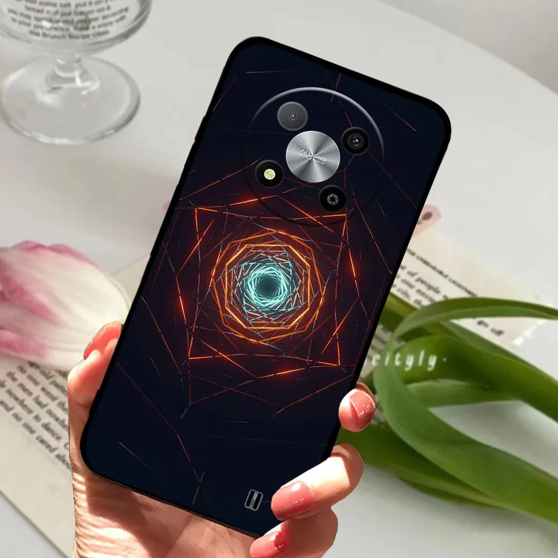 Shockproof Soft TPU Silicone Phone Case with Cartoon Design