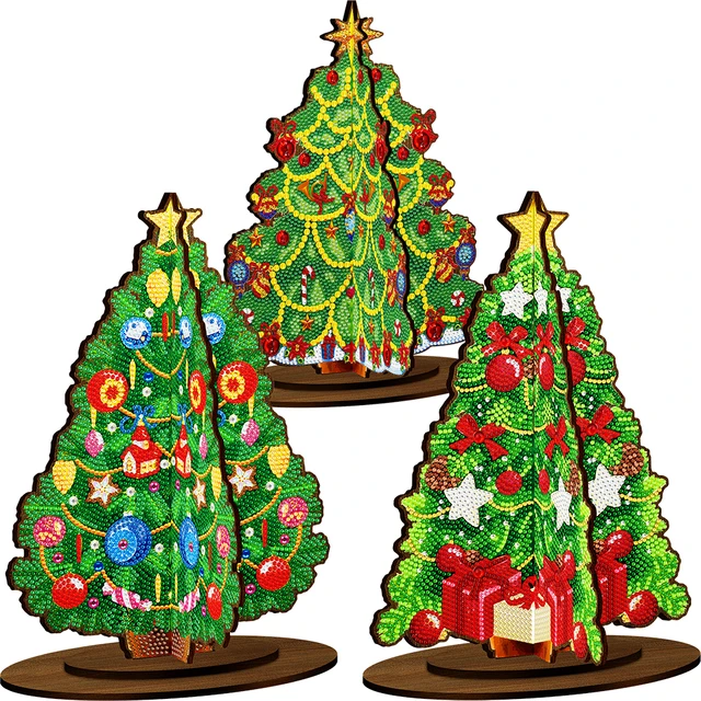Christmas Ornaments Diamond Painting  Diamond Painting Diy Christmas Tree  - 5d Diy - Aliexpress