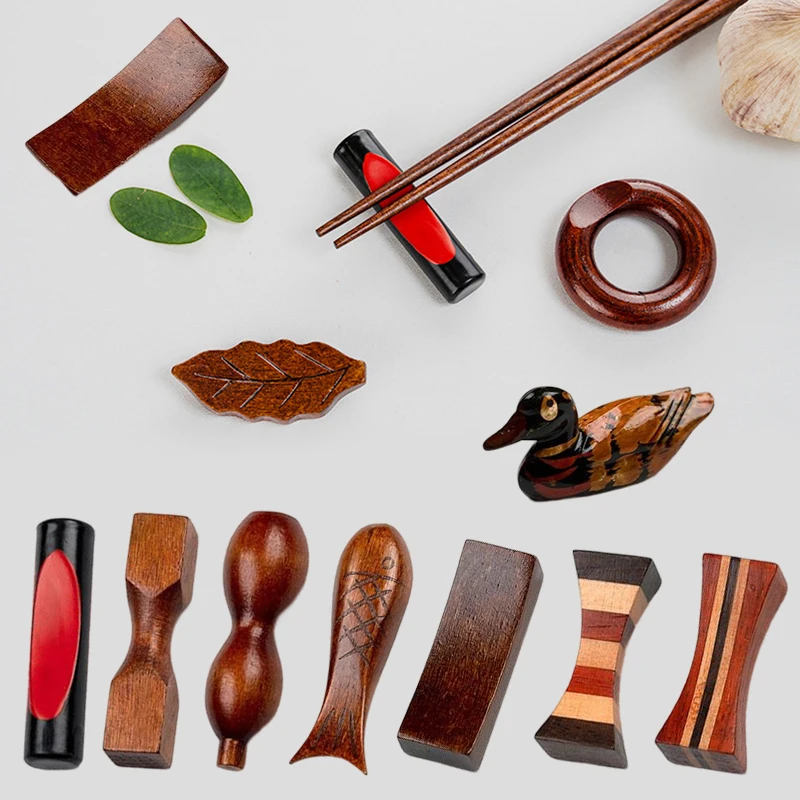 Buy Wooden Chopstick & Sauce Holder