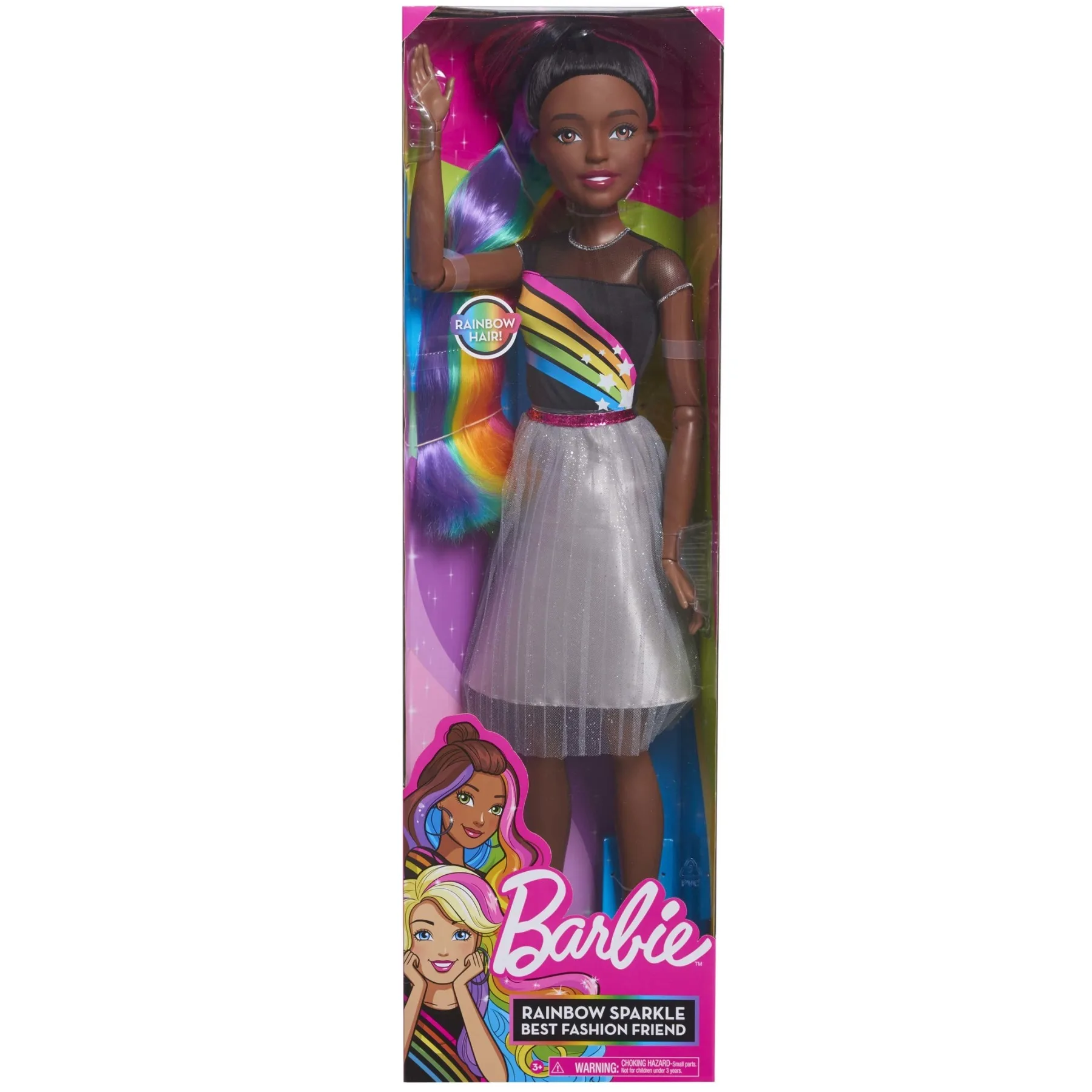 Barbie arcoíris, 70 cm, mulatka - AliExpress
