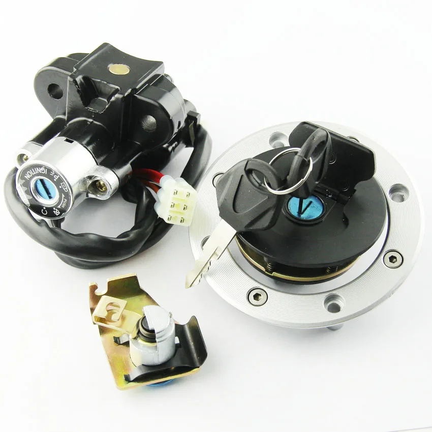 Motorrad-Schlüssel-Kraftstoffdeckel-Kit Zündschalter für Suzuki SV650 GSXR600 GSXR750 GSXR1000 DL650 V-Strom DL1000 V-Strom GSX1400 Teile – Detail 5
