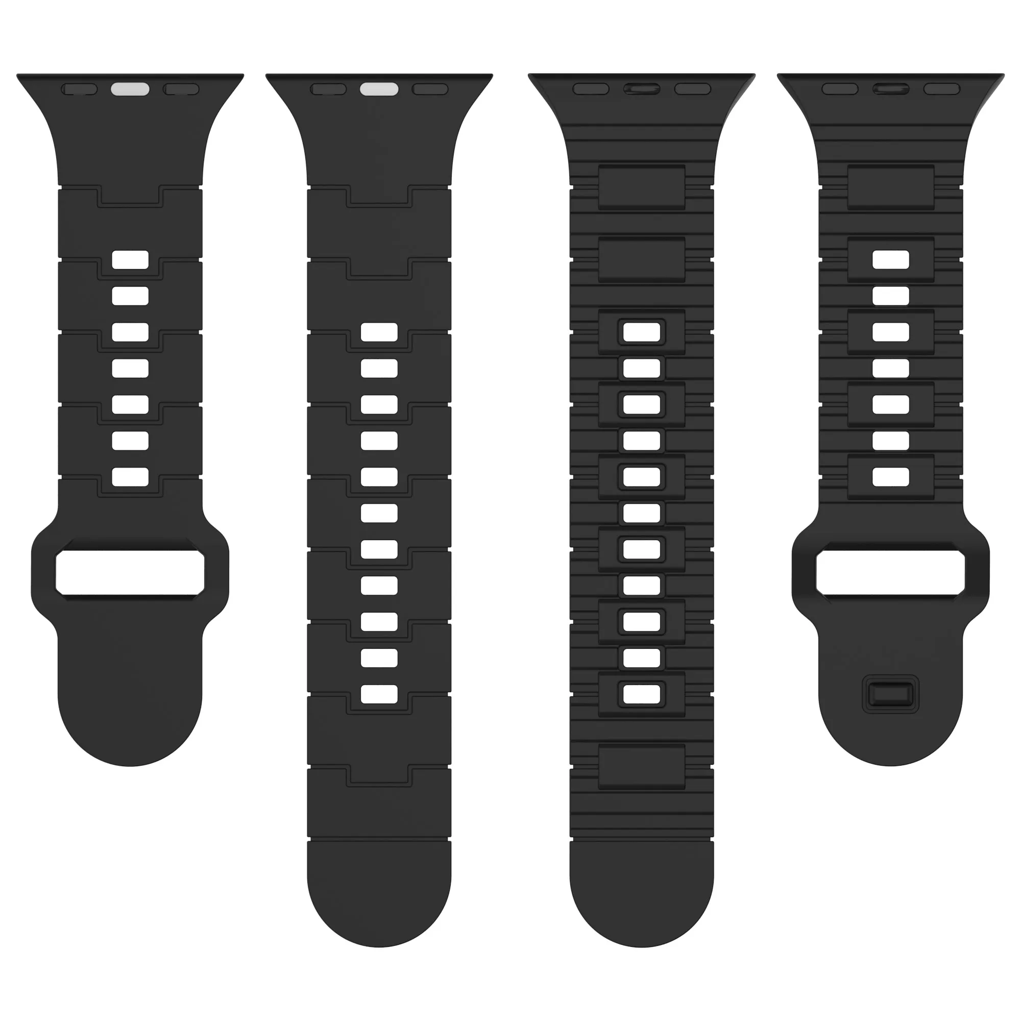 애플 워치용 도금 고무 스트랩 밴드, 울트라 49mm, 45mm, 41mm, 44mm, 42mm, 40mm, 38mm, 아이워치 8, 7, 6, 5, 4, 3 se용 티타늄 팔찌