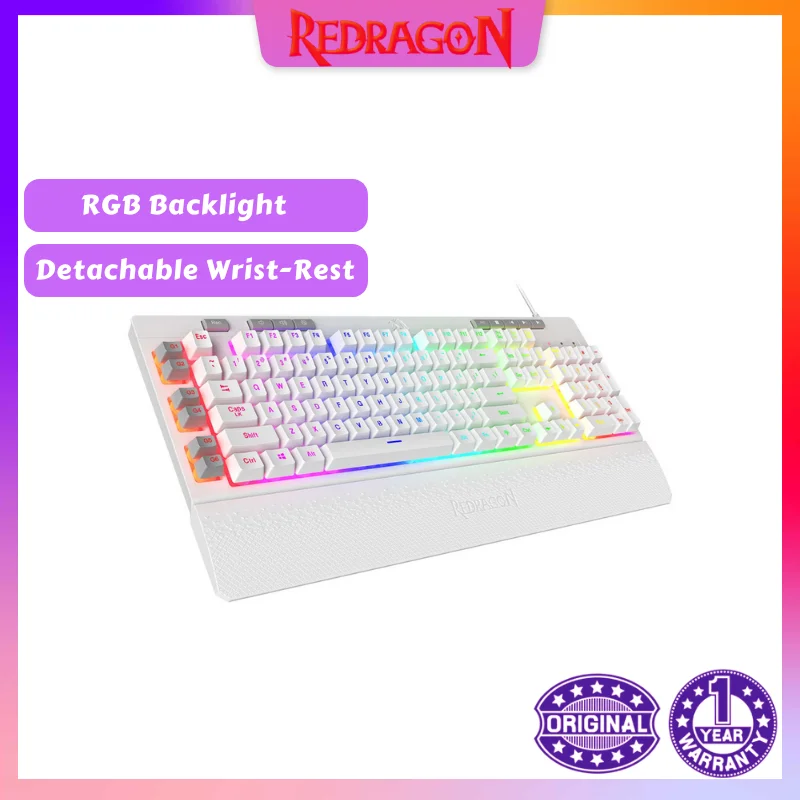 Clavier Gamer - Redragon SHIVA K512 RGB AZERTY