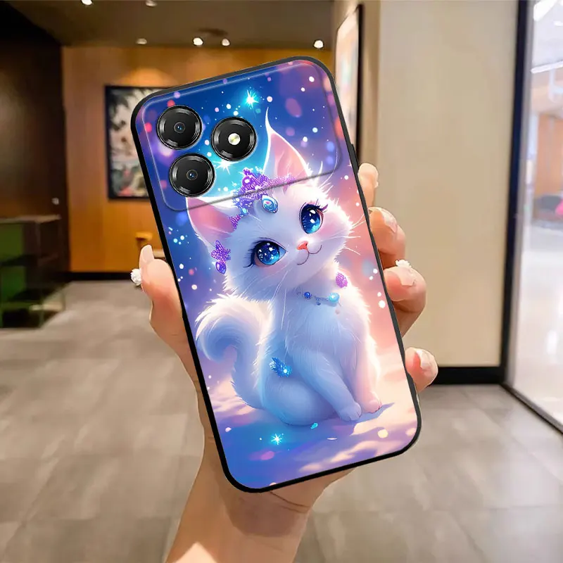 Butterfly Marble Print Silicone Soft Phone Case with Bumper Protection