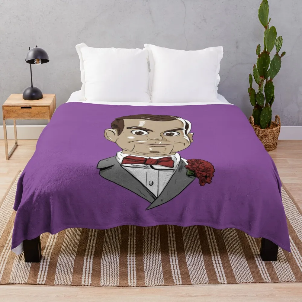 Slappy The Dummy Throw Coperta Coperta Soffice E Morbida Grande Coperta