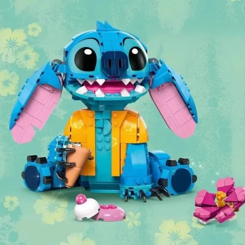 Miniso Disney 2024   Stitch Building 43249 Blocks Assembly Toy Building Blocks Children'S Puzzle Assembly Toy Birthday Gift Mode