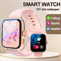 Smart watch with multiple sports modes, can make and receive calls, message reminders, compatible with Android and iPhone 1
