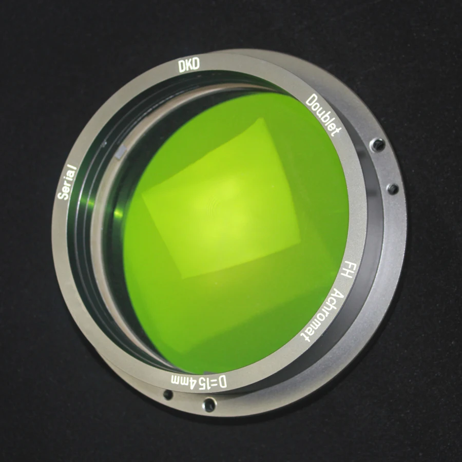 154mm F750mm 1200mm Objective Lens Set with Metal Holder for Refraction Astronomical Telescope