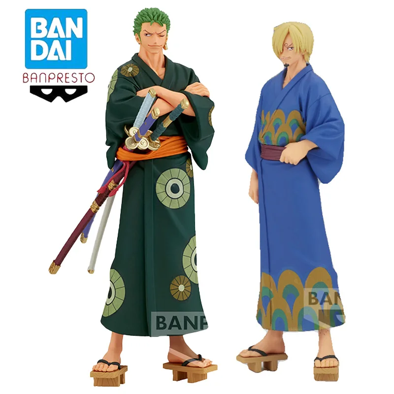 

Оригинальная фигурка BANPRESTO Roronoa Zoro & Sanji, Оригинальная фигурка из аниме, Коллекционная модель, куклы, статуэтка, украшения