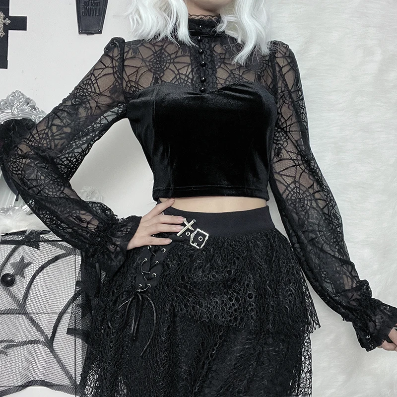 Рисунок 3 - Женский сетчатый корсет Goth