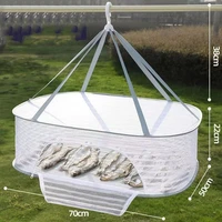 Three-layer Drying Net Anti-mosquito Drying Fish Net Strong and Durable Dry Goods Net Drying Salted Fish Drying Drying Artifact 2