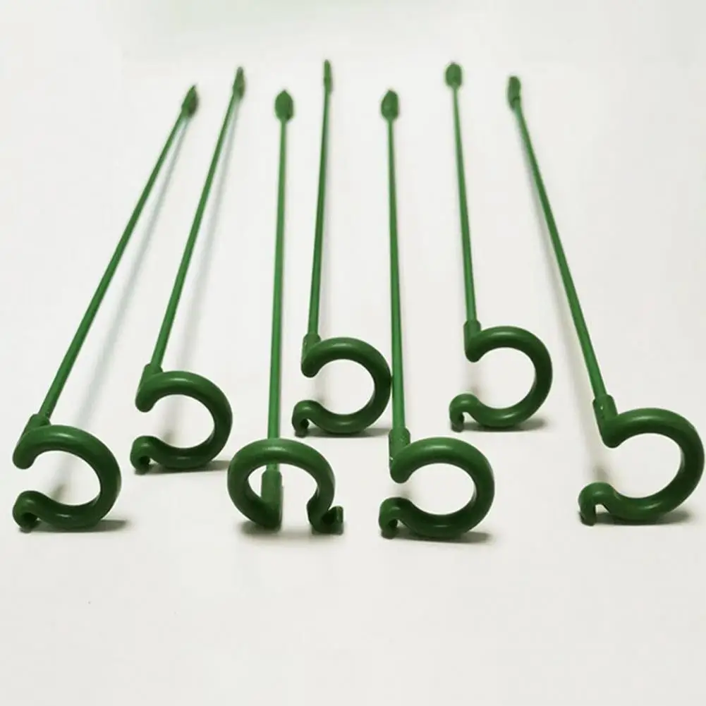 10Pcs Plant Support Stake Stick Sunflower Vegetables Stem Glass Fiber Support Stick Potted Plant Gardening Supplies
