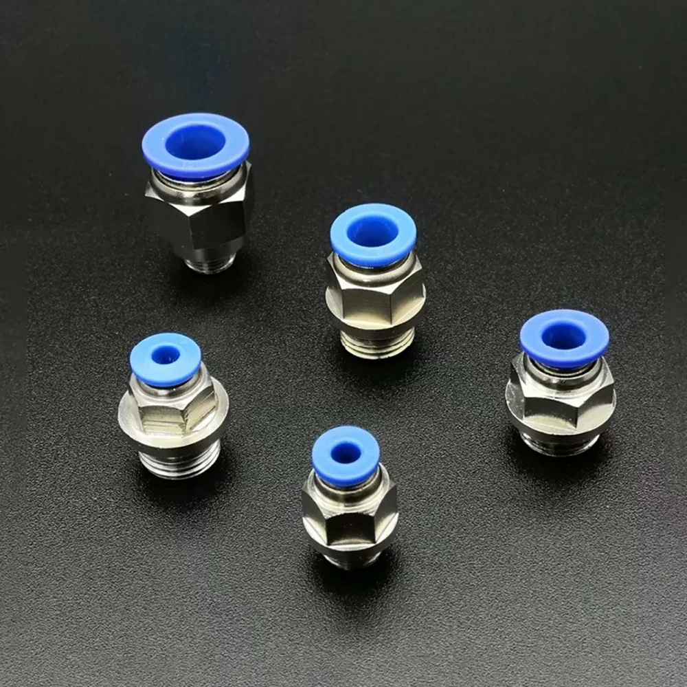 1/8" 1/4" 3/8" 1/2" BSPP Male x Fit 4/6/8/10/12/14/16mm OD Tube Pneumatic Air Fittings Push In Connector | Обустройство