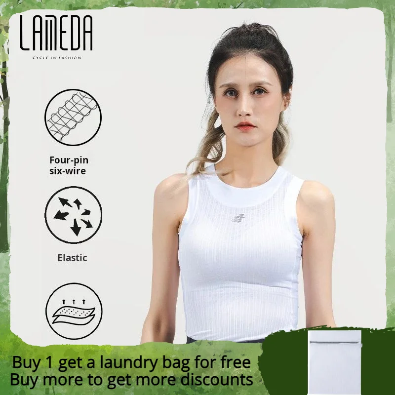 Lameda Cycling Vest Refreshing Comfortable Women Vests Breathable And Quick Drying Safety Vest Spring And Summer Sports