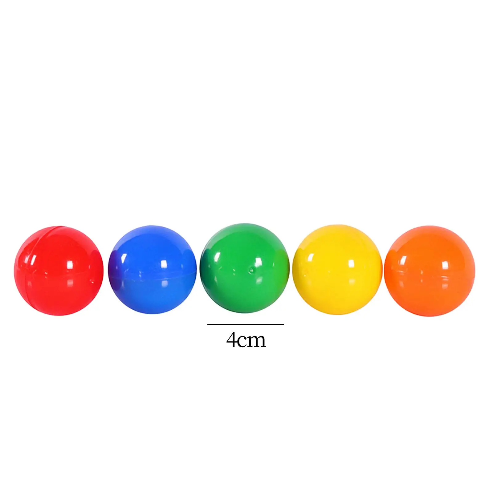50x Bingo Ball Opening Replacement Parts Fittings Portable Calling Balls Raffle Balls for Office home Game Parties Nights