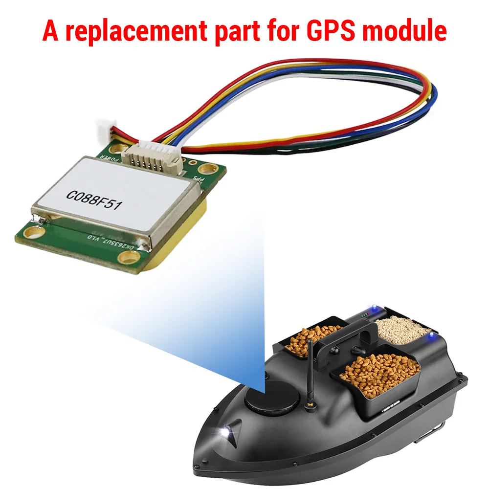 Bait Boat GPS Module for GPS Fishing Boat R18 CTV18 V18 C118 Replacement Accessories Parts Outdoor Fishing Tools