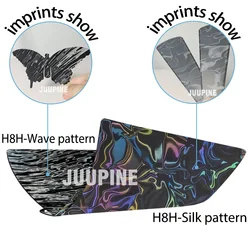 Enhanced Build Plate for 3D Printers - High-Quality PEI Sheet, 257x257mm (Wave silk texture)