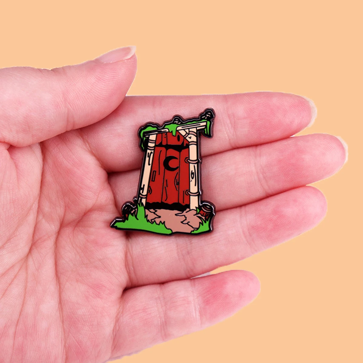 

Monster Brooches Cartoon Enamel Pin for Clothing Lapel Pins for Backpack Briefcase Badges Jewelry Accessories Halloween Gift