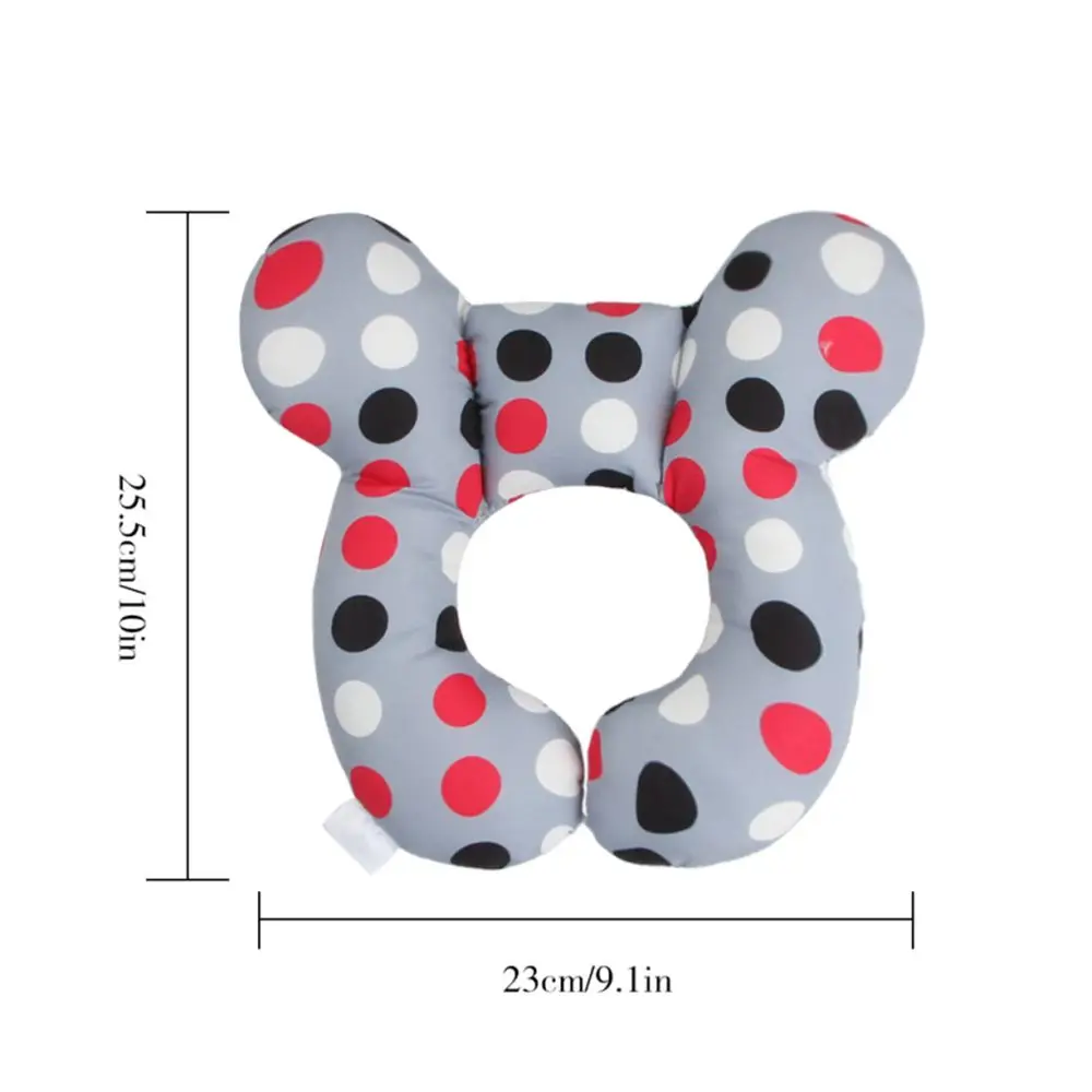Children U Shape Neck Support Pillow Protective Travel Car Seat Head And Neck Pillow Headrest Head Protection Cushion 3