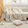 Nordic Tassel Knitted Blanket Solid Fringe Blanket For Bed Travel Sofa Shawl Throw Blanket Large Size Air Conditioner Blanket 3