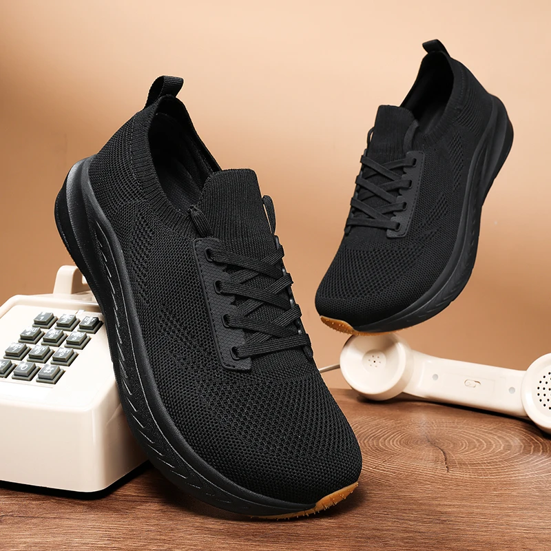 Herren Laufschuhe Mit Breiter Zehenbox Und Popcorn Dämpfung_voghion.com