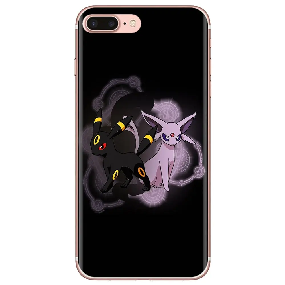 TPU Case Cover For Meizu M6 M5 M6S M5S M2 M3 M3S NOTE MX6 M6t 6 5 Pro Plus U20 cute cartoon anime espeon meizu phone case with stones craft Cases For Meizu