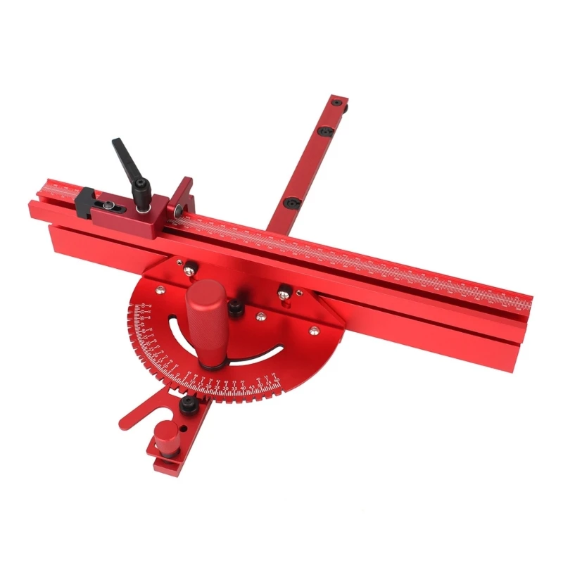 

Y1UU 400mm Miter Gauges with track Stop Table Routers Miter Gauges Sawing Assembly