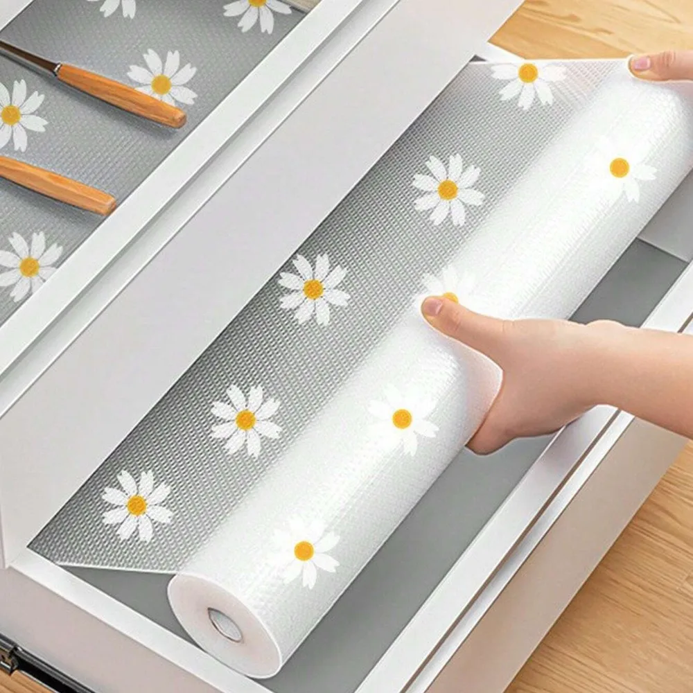 Waterproof Daisy Cabinet Liner 1