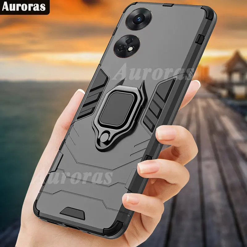 Funda a prueba de golpes para Oppo Find X3 Pro, carcasa de TPU con soporte  de anillo, armadura trasera, Find X3 Pro, 6,7 - AliExpress