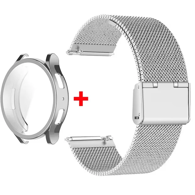 Premium Steel Mesh Milanese Loop Band with Protective Case