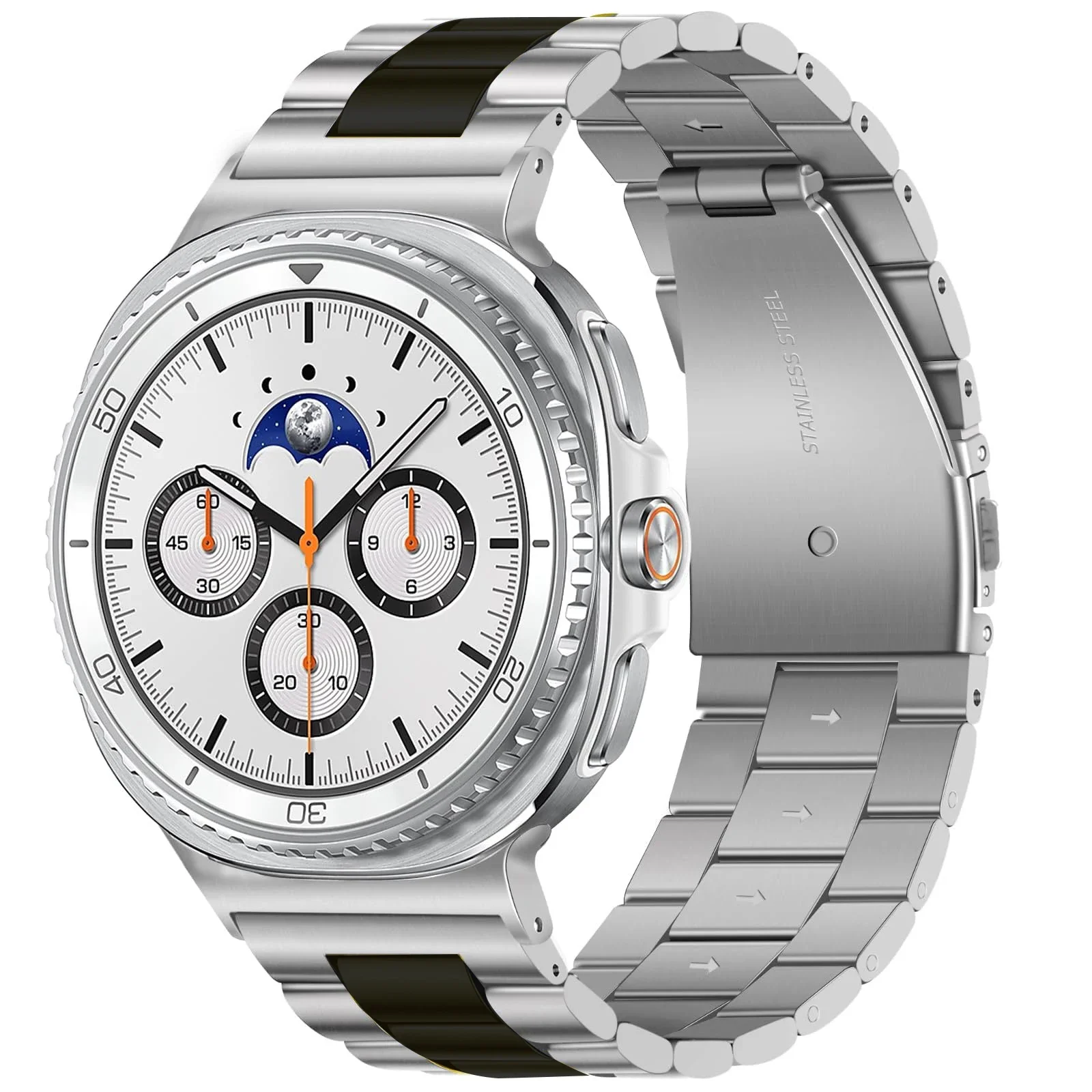 Luxury Stainless Steel Bracelet Band - Premium Metal Strap