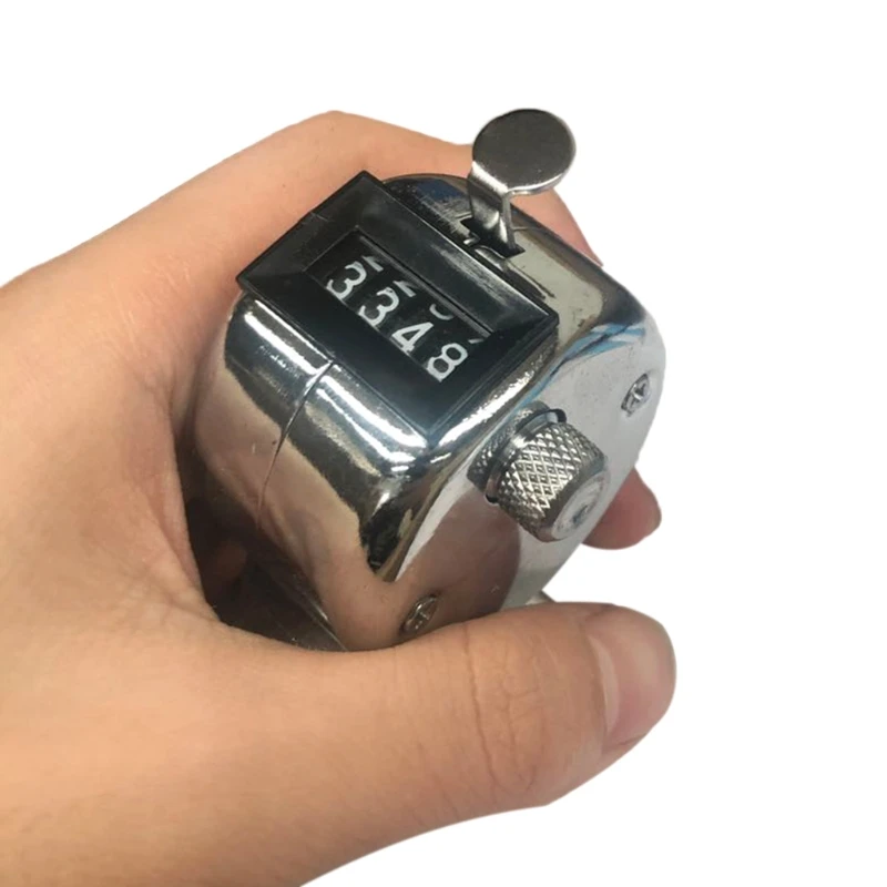 Portable 4 Digit Number Handheld Tally Counter Mini Mechanical Digital Counting Hand Click Golf Clicker hand tally counter,electronic counter