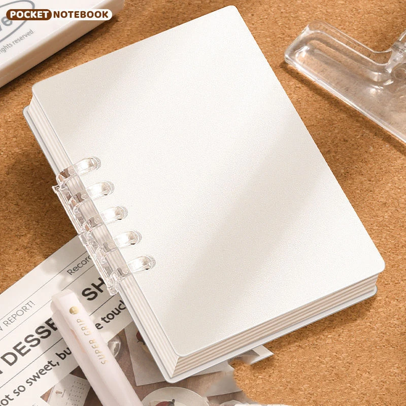 A7 Mini Pocket Loose-leaf Notebook - Stylish Student Learning Tool