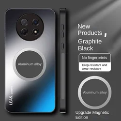 Premium Hard AG Matte Magnetic Protective Back Cover Case for Realme11Pro Plus (Black)