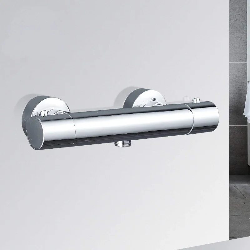 Thermostatic Shower Bathtub Faucets Bathroom Mixer Tap Brass Mixing Valve   Faucet