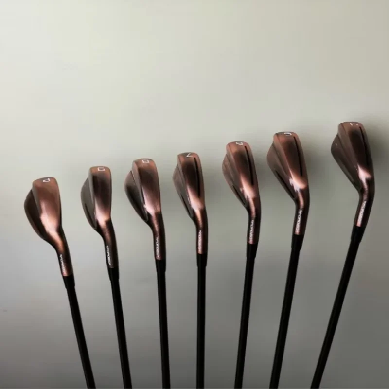 New Men's Copper limited edition 790 Iron Set Fourth generation Golf Irons 7pcs 4-9P R/S/SR Flex Steel/Graphite Shaft
